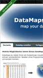 Mobile Screenshot of datamaps.eu