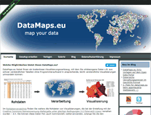 Tablet Screenshot of datamaps.eu